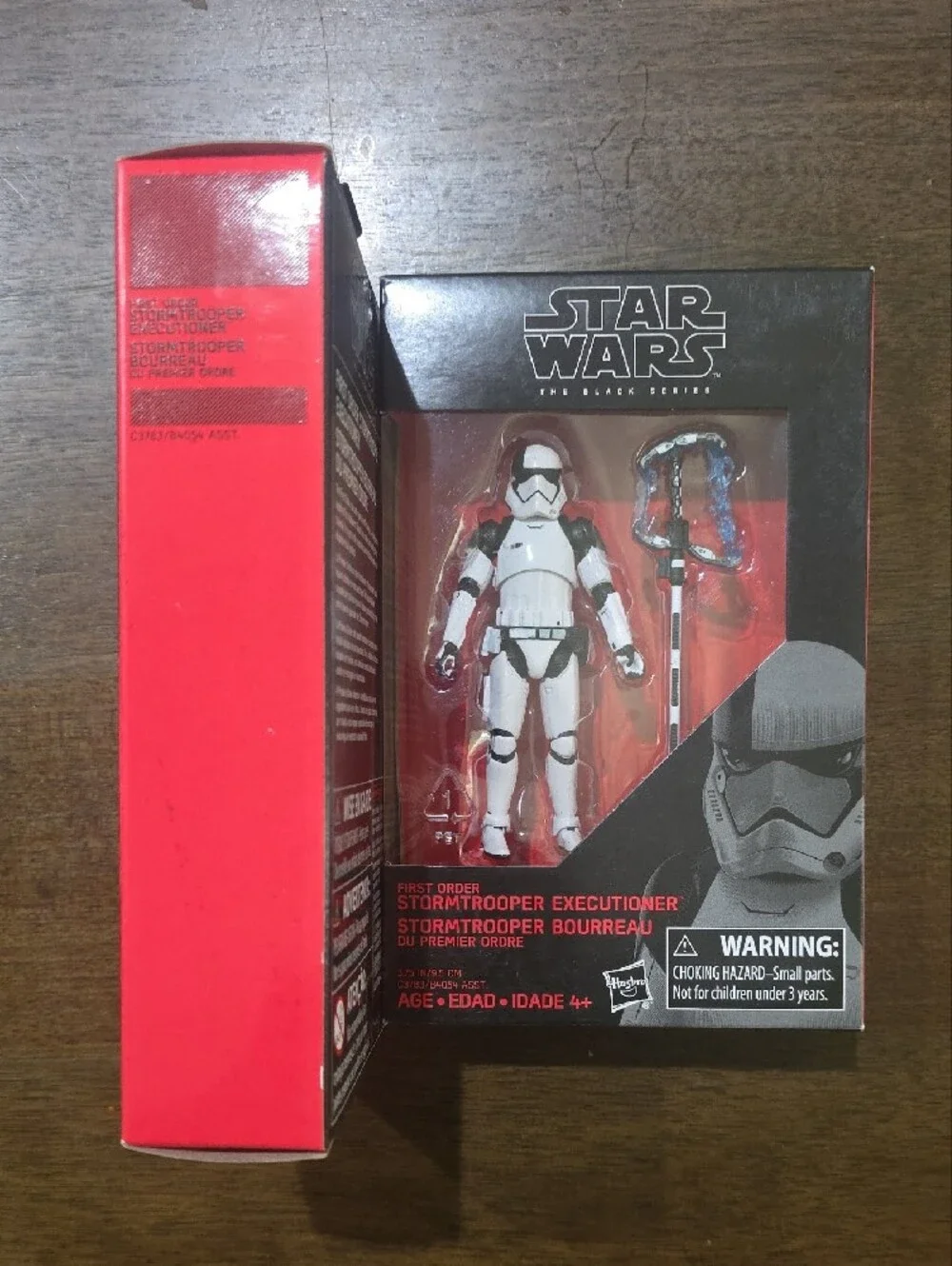 Star Wars First Order Stormtrooper Executioner Figure - White, Black, Red